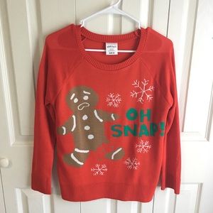 Red holiday sweater